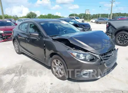 MAZDA MAZDA3 2015 vin 3MZBM1U70FM166693 from auto auction Iaai