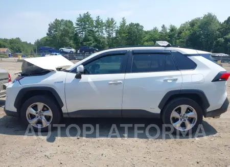 TOYOTA RAV4 HYBRID 2019 vin 2T3DWRFV9KW024495 from auto auction Iaai