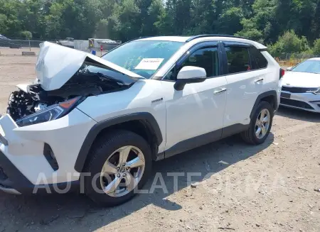 TOYOTA RAV4 HYBRID 2019 vin 2T3DWRFV9KW024495 from auto auction Iaai