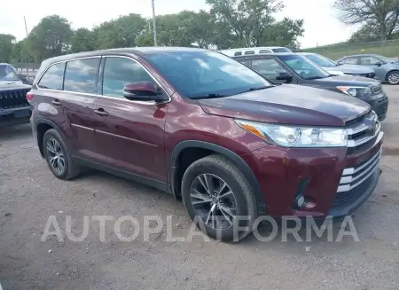 Toyota Highlander 2019 2019 vin 5TDBZRFH4KS942942 from auto auction Iaai