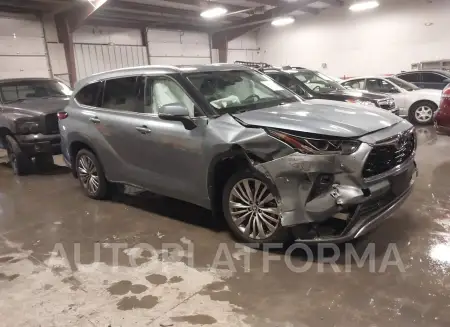 Toyota Highlander 2021 2021 vin 5TDFZRBH1MS111117 from auto auction Iaai