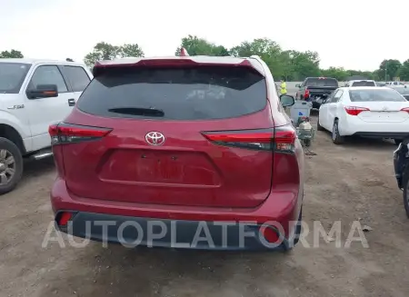 TOYOTA HIGHLANDER 2021 vin 5TDHZRBH5MS069351 from auto auction Iaai