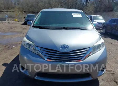 TOYOTA SIENNA 2015 vin 5TDKK3DCXFS571607 from auto auction Iaai