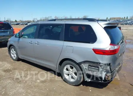 TOYOTA SIENNA 2015 vin 5TDKK3DCXFS571607 from auto auction Iaai