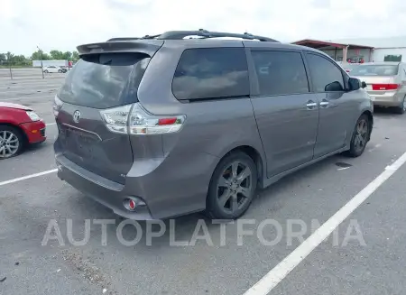 TOYOTA SIENNA 2017 vin 5TDXZ3DC3HS780708 from auto auction Iaai