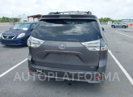 TOYOTA SIENNA 2017 vin 5TDXZ3DC3HS780708 from auto auction Iaai