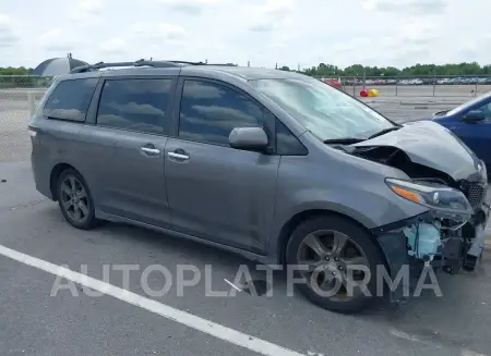 TOYOTA SIENNA 2017 vin 5TDXZ3DC3HS780708 from auto auction Iaai