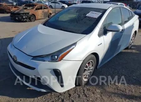 TOYOTA PRIUS 2021 vin JTDKAMFU8M3133732 from auto auction Iaai