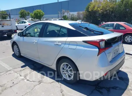 TOYOTA PRIUS 2020 vin JTDKARFU0L3105757 from auto auction Iaai