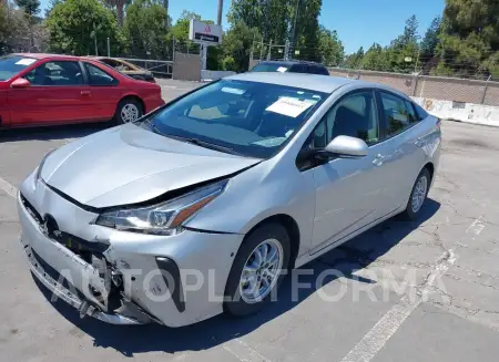 TOYOTA PRIUS 2020 vin JTDKARFU0L3105757 from auto auction Iaai