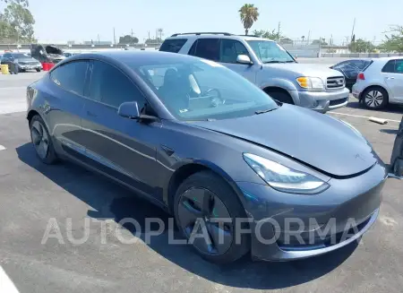 Tesla Model 3 2018 2018 vin 5YJ3E1EA7JF022053 from auto auction Iaai