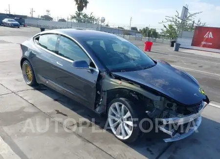 Tesla Model 3 2018 2018 vin 5YJ3E1EA8JF006007 from auto auction Iaai