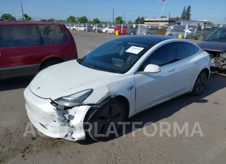 TESLA MODEL 3 2020 vin 5YJ3E1EAXLF612928 from auto auction Iaai