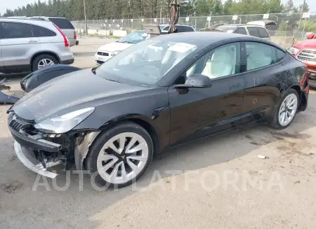 TESLA MODEL 3 2022 vin 5YJ3E1EB1NF204197 from auto auction Iaai