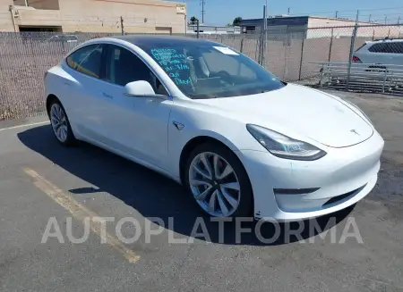 Tesla Model 3 2018 2018 vin 5YJ3E1EB6JF067719 from auto auction Iaai