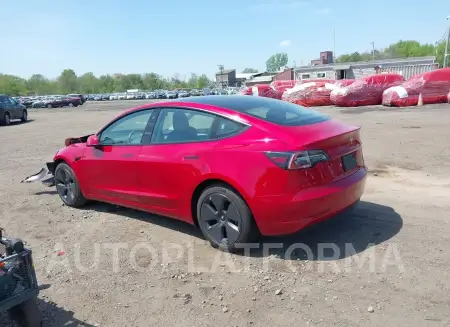 TESLA MODEL 3 2021 vin 5YJ3E1EB7MF055924 from auto auction Iaai