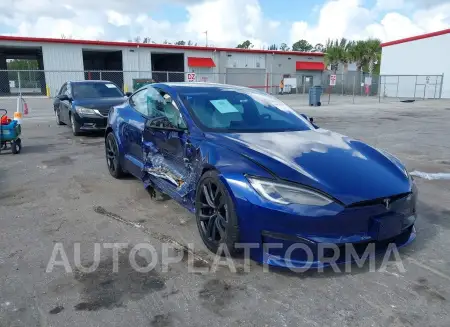 Tesla Model S 2022 2022 vin 5YJSA1E56NF490615 from auto auction Iaai