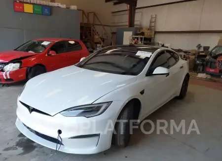 TESLA MODEL S 2021 vin 5YJSA1E63MF452654 from auto auction Iaai