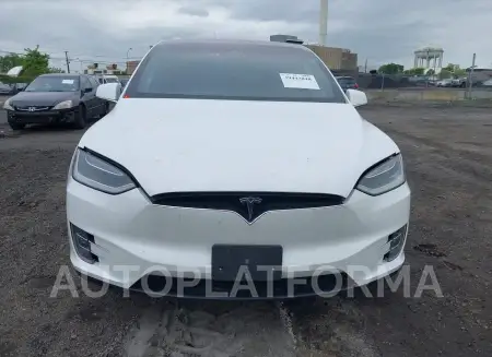 TESLA MODEL X 2018 vin 5YJXCAE23JF111991 from auto auction Iaai