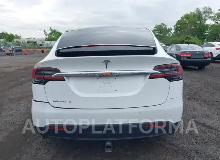 TESLA MODEL X 2018 vin 5YJXCAE23JF111991 from auto auction Iaai