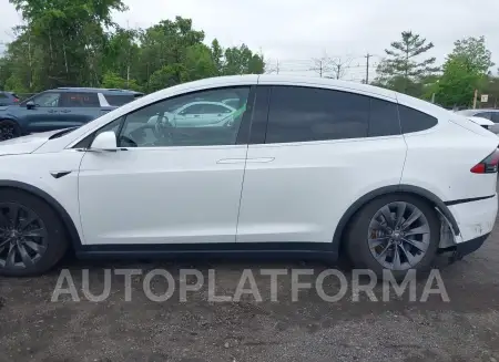 TESLA MODEL X 2018 vin 5YJXCAE23JF111991 from auto auction Iaai