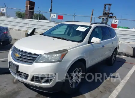 CHEVROLET TRAVERSE 2015 vin 1GNKRHKD3FJ329783 from auto auction Iaai