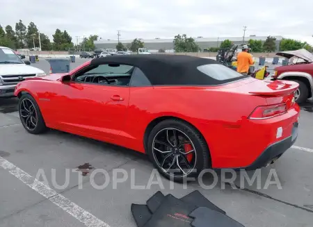 CHEVROLET CAMARO 2015 vin 2G1FF3D30F9123836 from auto auction Iaai