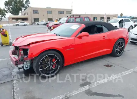 CHEVROLET CAMARO 2015 vin 2G1FF3D30F9123836 from auto auction Iaai