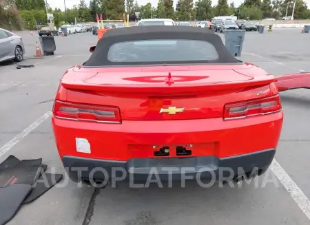 CHEVROLET CAMARO 2015 vin 2G1FF3D30F9123836 from auto auction Iaai