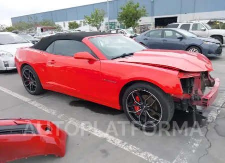 Chevrolet Camaro 2015 2015 vin 2G1FF3D30F9123836 from auto auction Iaai