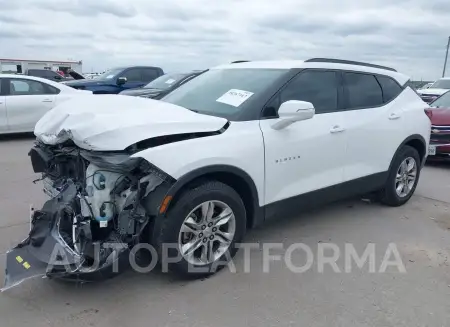 CHEVROLET BLAZER 2020 vin 3GNKBDRSXLS635665 from auto auction Iaai