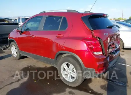 CHEVROLET TRAX 2022 vin KL7CJPSM8NB557055 from auto auction Iaai