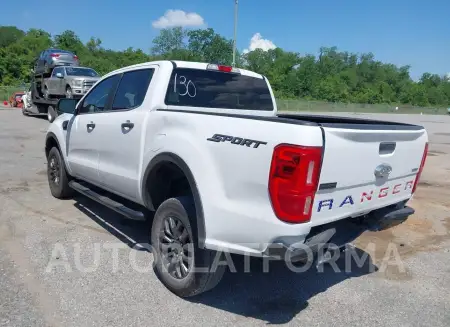 FORD RANGER 2020 vin 1FTER4EH3LLA44837 from auto auction Iaai