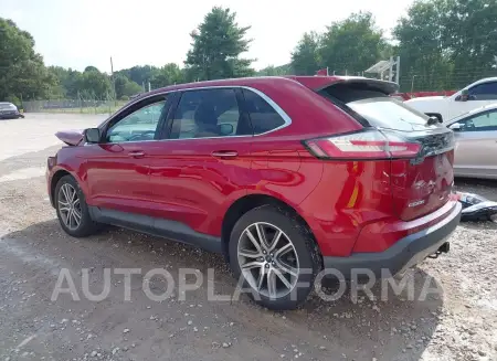 FORD EDGE 2019 vin 2FMPK4K97KBB31175 from auto auction Iaai