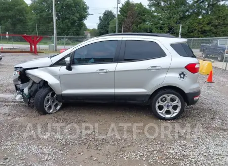 FORD ECOSPORT 2021 vin MAJ3S2GE6MC431764 from auto auction Iaai