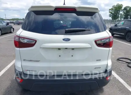 FORD ECOSPORT 2019 vin MAJ6S3JL2KC309636 from auto auction Iaai