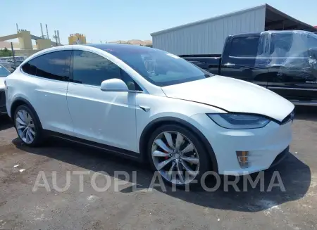 TESLA MODEL X 2018 vin 5YJXCBE43JF086937 from auto auction Iaai