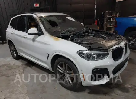 BMW X3 2021 2021 vin 5UXTY9C08M9F61085 from auto auction Iaai