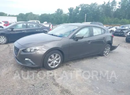 MAZDA 3 2015 vin jm1bm1k7xf1270384 from auto auction Iaai