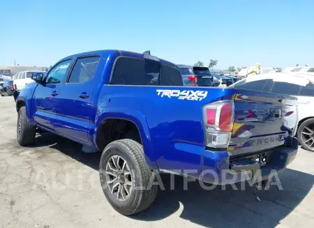 TOYOTA TACOMA 2023 vin 3TMCZ5AN3PM638602 from auto auction Iaai