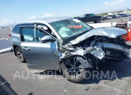 Toyota Highlander 2017 2017 vin 5TDBZRFH0HS406045 from auto auction Iaai