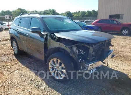 Toyota Highlander 2020 2020 vin 5TDDZRBH7LS011139 from auto auction Iaai