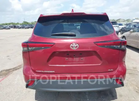 TOYOTA HIGHLANDER 2021 vin 5TDGZRAH1MS537959 from auto auction Iaai