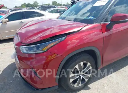 TOYOTA HIGHLANDER 2021 vin 5TDGZRAH1MS537959 from auto auction Iaai