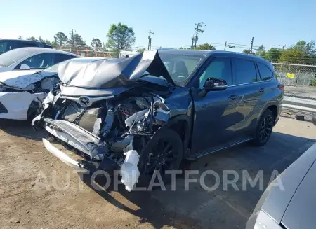 TOYOTA HIGHLANDER 2021 vin 5TDGZRAH4MS535848 from auto auction Iaai