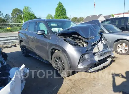 Toyota Highlander 2021 2021 vin 5TDGZRAH4MS535848 from auto auction Iaai