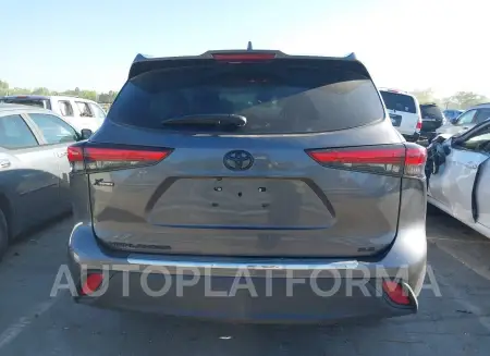 TOYOTA HIGHLANDER 2021 vin 5TDGZRAH4MS535848 from auto auction Iaai