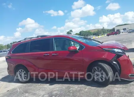 TOYOTA SIENNA 2021 vin 5TDJSKFC6MS024298 from auto auction Iaai