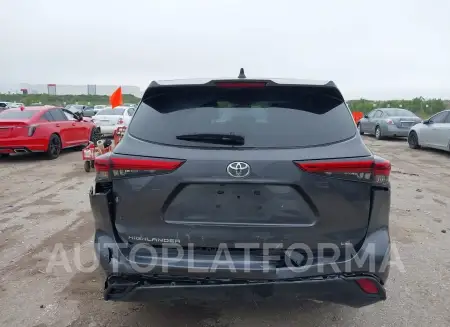 TOYOTA HIGHLANDER 2023 vin 5TDKDRAH3PS502871 from auto auction Iaai