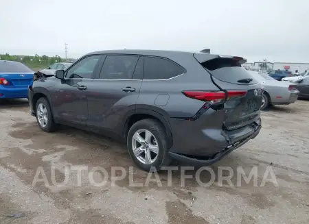 TOYOTA HIGHLANDER 2023 vin 5TDKDRAH3PS502871 from auto auction Iaai